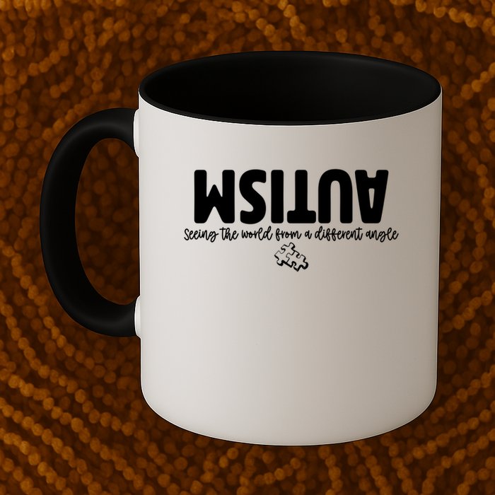 Autism Seeing The World From A Different Angle Mug