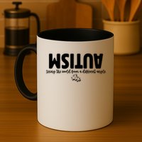 Autism Seeing The World From A Different Angle Mug
