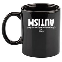 Autism Seeing The World From A Different Angle 11oz C Handle Ceramic Mug