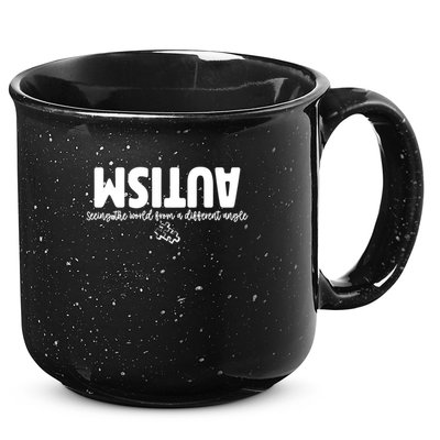 Autism Seeing The World From A Different Angle 15oz Campfire Ceramic Mug