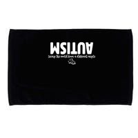 Autism Seeing The World From A Different Angle Microfiber Hand Towel