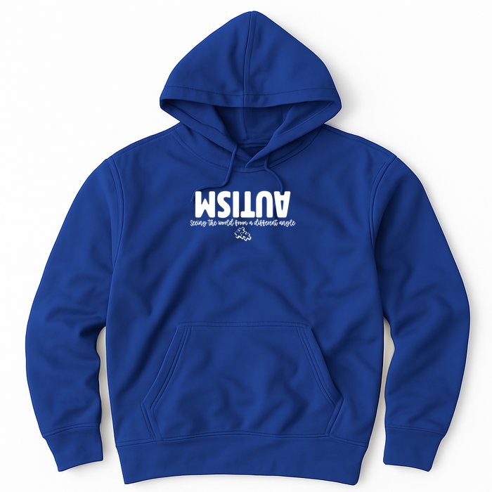 Autism Seeing The World From A Different Angle Hoodie