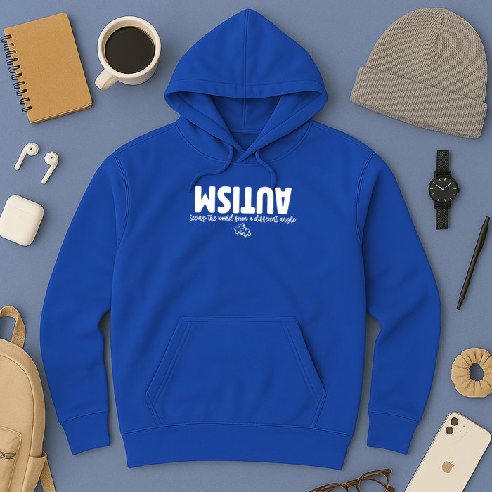 Autism Seeing The World From A Different Angle Hoodie