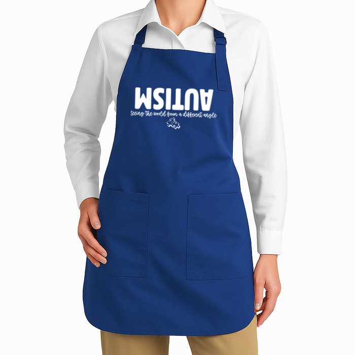 Autism Seeing The World From A Different Angle Apron