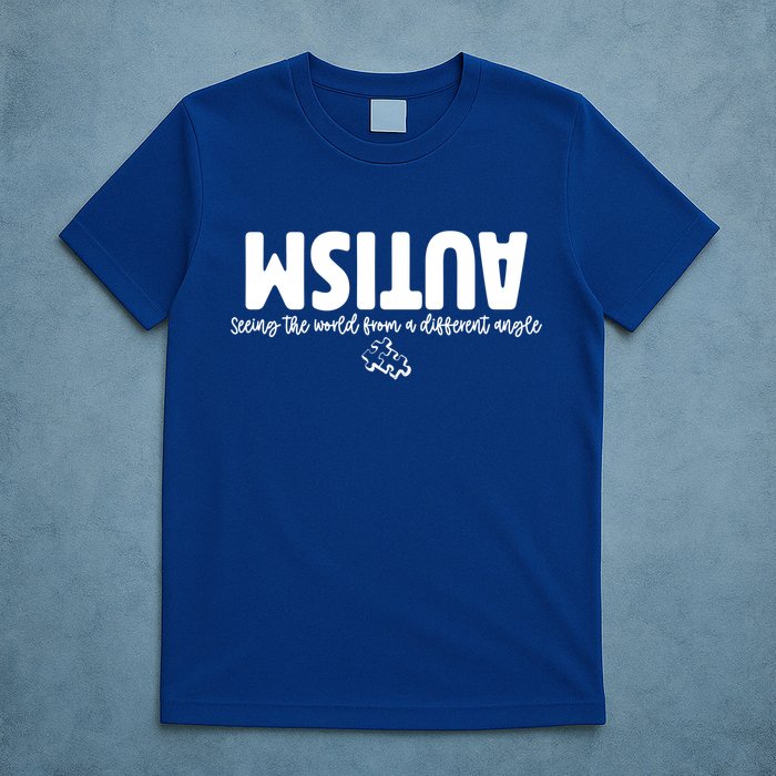 Autism Seeing The World From A Different Angle T-Shirt