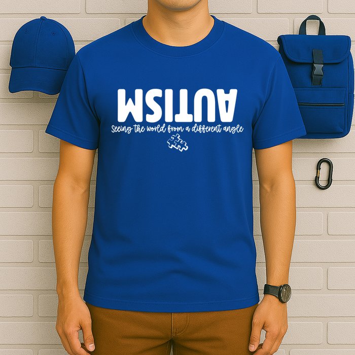 Autism Seeing The World From A Different Angle T-Shirt