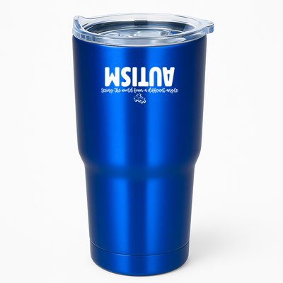 Autism Seeing The World From A Different Angle Tumbler