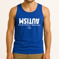 Autism Seeing The World From A Different Angle Tank Top