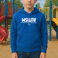 Autism Seeing The World From A Different Angle Kids Hoodie