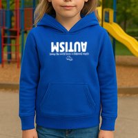 Autism Seeing The World From A Different Angle Kids Hoodie