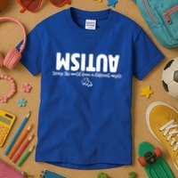 Autism Seeing The World From A Different Angle Kids T-Shirt
