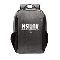 Autism Seeing The World From A Different Angle Vector Backpack