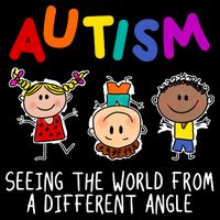 Autism Seeing The World From A Different Angle Cartoon Impact Tech Backpack