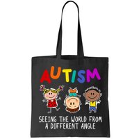 Autism Seeing The World From A Different Angle Cartoon Bag
