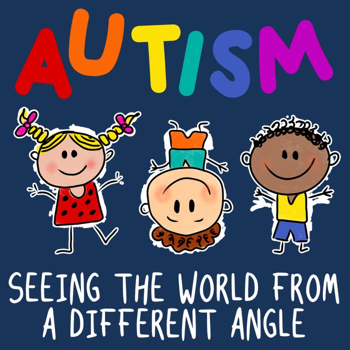 Autism Seeing The World From A Different Angle Cartoon Infant Baby Jersey Bodysuit