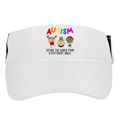 Autism Seeing The World From A Different Angle Cartoon Adult Drive Performance Visor