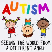 Autism Seeing The World From A Different Angle Cartoon Kids T-Shirt