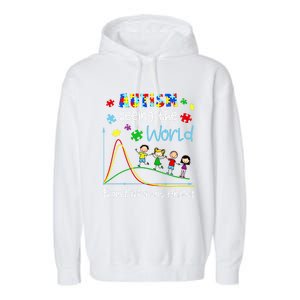 Autism Seeing The World From Different Angles Funny Gift Garment-Dyed Fleece Hoodie