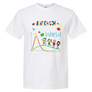 Autism Seeing The World From Different Angles Funny Gift Garment-Dyed Heavyweight T-Shirt