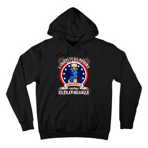 A Salute To All Nations But Mostly America Tall Hoodie