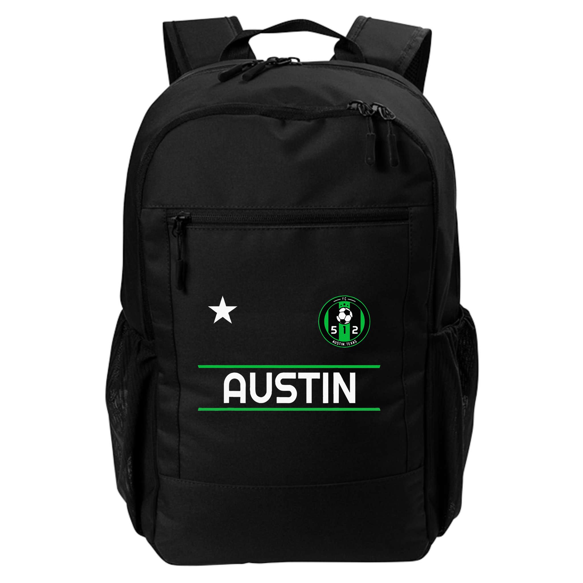 Austin Soccer Team Jersey Mini 512 Badge Backpack