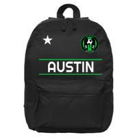 Austin Soccer Team Jersey Mini 512 Badge 16 in Basic Backpack