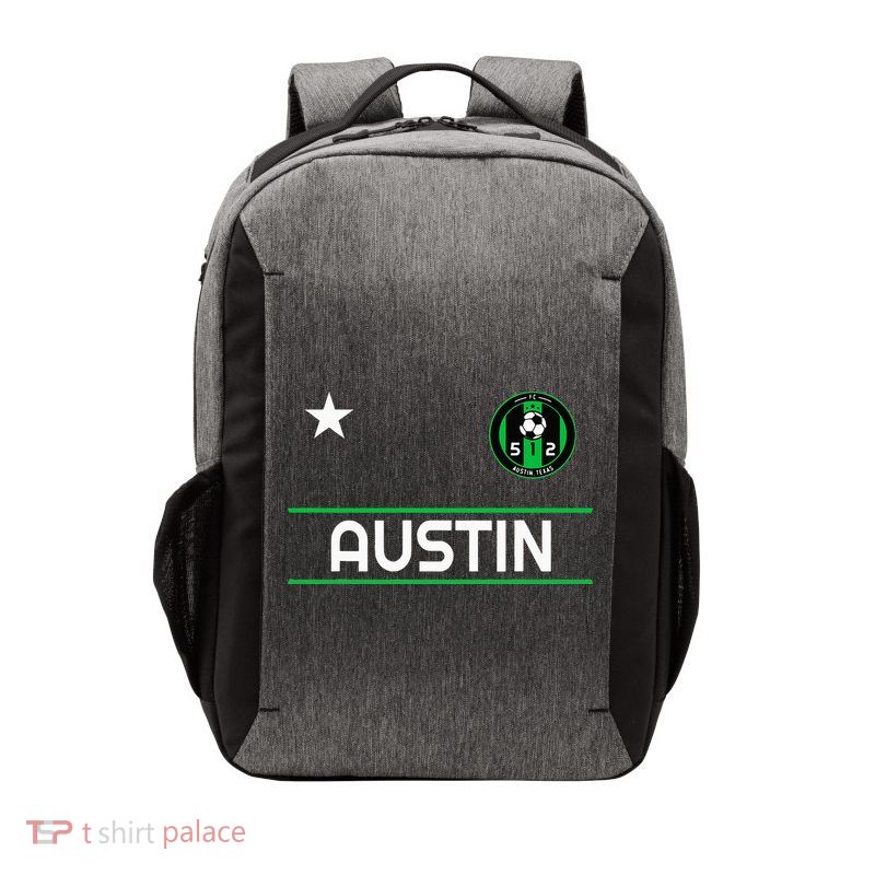 Austin Soccer Team Jersey Mini 512 Badge Vector Backpack