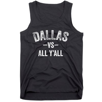 All Sport Trends Dallas Vs All Yall Tank Top