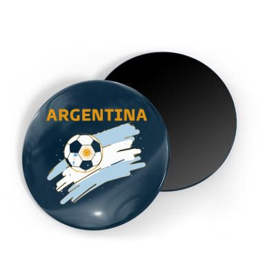 Argentina Soccer Toddler Ball Flag Magnet