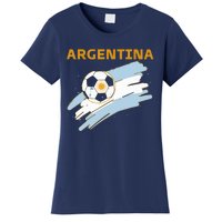 Argentina Soccer Toddler Ball Flag Women's T-Shirt