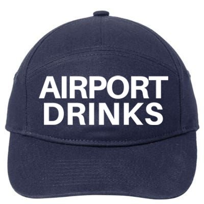 Airport S Tee Road Warrior Trip Frequent Flyer Great Gift 7-Panel Snapback Hat