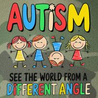 Autism Seeing The World From A Different Angle Autism Legacy Tie Dye Trucker Hat