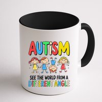 Autism Seeing The World From A Different Angle Autism Mug