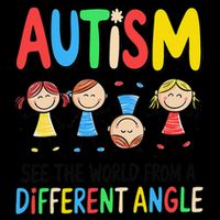Autism Seeing The World From A Different Angle Autism Drawstring Bag