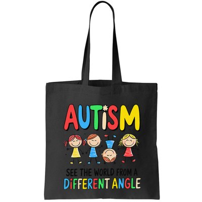 Autism Seeing The World From A Different Angle Autism Bag