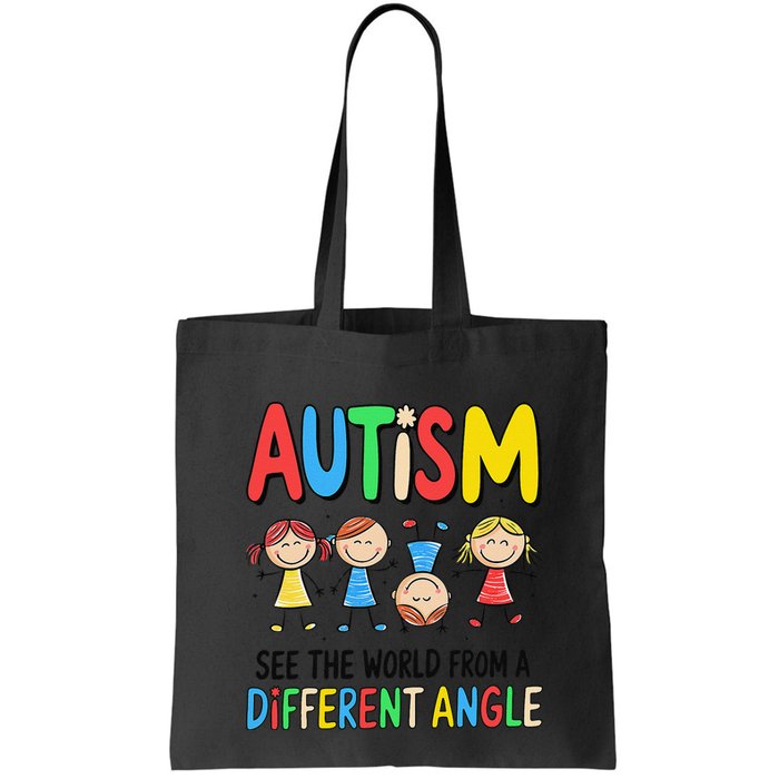 Autism Seeing The World From A Different Angle Autism Bag
