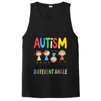 Autism Seeing The World From A Different Angle Autism PosiCharge Competitor Tank