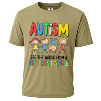 Autism Seeing The World From A Different Angle Autism Performance Shirt