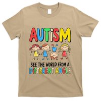 Autism Seeing The World From A Different Angle Autism T-Shirt