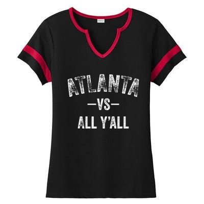 All Sport Trends Atlanta Vs All YAll Ladies Halftime Notch Neck Tee