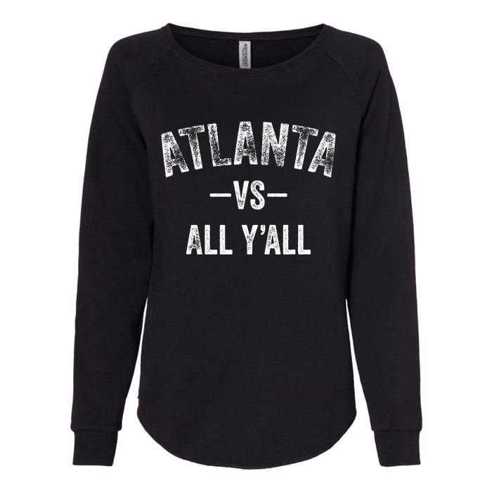 All Sport Trends Atlanta Vs All YAll Womens California Wash Sweatshirt