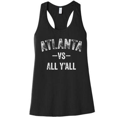 All Sport Trends Atlanta Vs All YAll Women's Racerback Tank