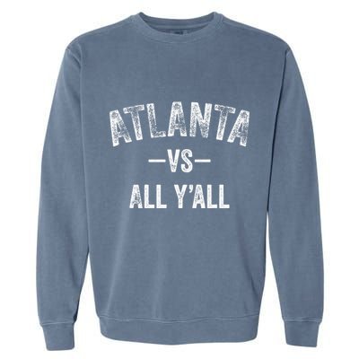 All Sport Trends Atlanta Vs All YAll Garment-Dyed Sweatshirt