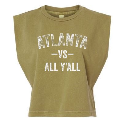 All Sport Trends Atlanta Vs All YAll Garment-Dyed Women's Muscle Tee