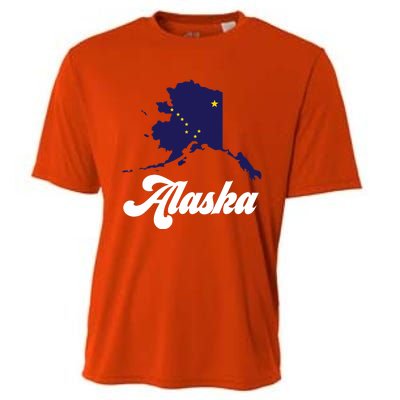 Alaska State The Last Frontier Alaska Home Cooling Performance Crew T-Shirt