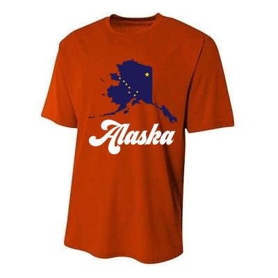 Alaska State The Last Frontier Alaska Home Performance Sprint T-Shirt