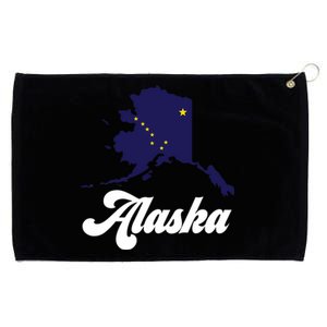 Alaska State The Last Frontier Alaska Home Grommeted Golf Towel