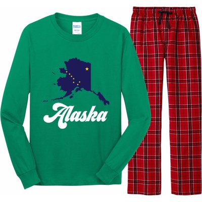 Alaska State The Last Frontier Alaska Home Long Sleeve Pajama Set