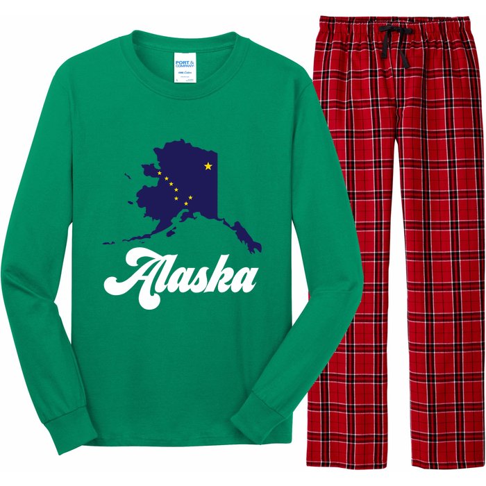 Alaska State The Last Frontier Alaska Home Long Sleeve Pajama Set