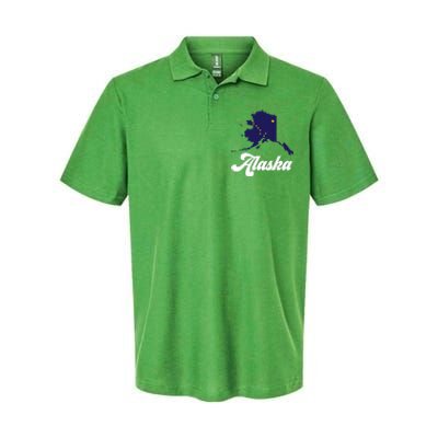 Alaska State The Last Frontier Alaska Home Softstyle Adult Sport Polo